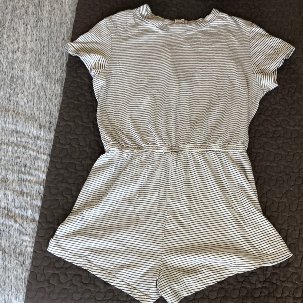 American Apparel Striped One Piece